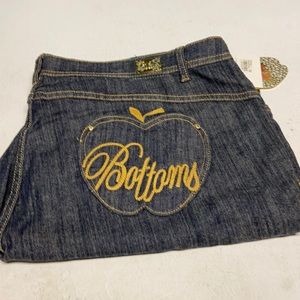 Brand new blue jeans